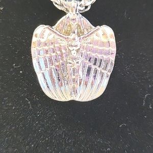Angel Winged Crucifix Pendent!